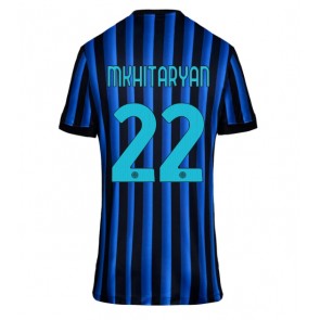Lacne Ženy Futbalové dres Inter Milan Henrikh Mkhitaryan #22 2025-26 Krátky Rukáv - Domáci